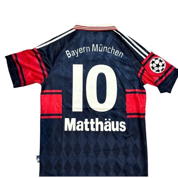 Bayern Munich retro jersey. Matthaus soccer football jersey - Picture 2 of 3